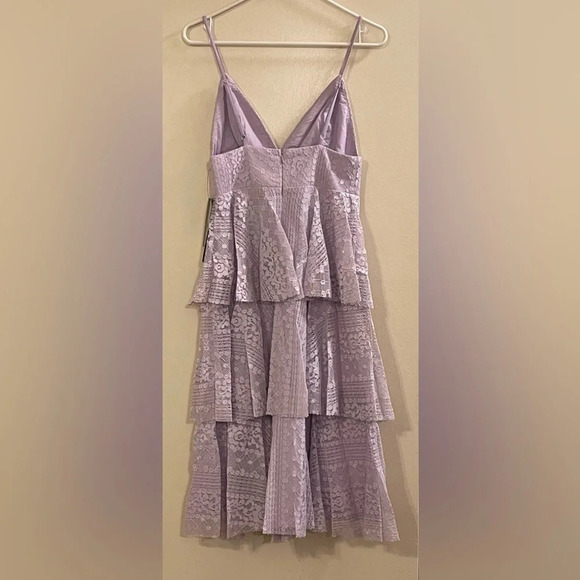 LULUS Endless Romance Ruffled Midi Dress in Lavender - Picture 6 of 8